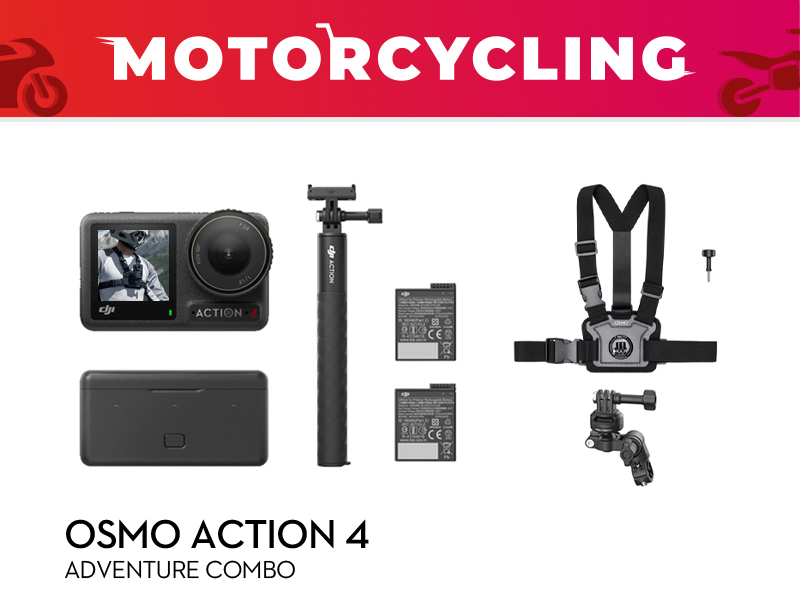 Osmo Action 4 Motorcycling Bundle